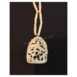 Vintage Ivory Necklace 22in