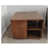 Cube Side Table with Storage 22x28x28