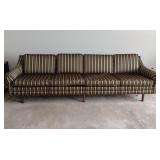 MCM  Custom Striped Sofa 28x8ftx29