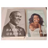 Barack and Michelle Obama Hardcover Books