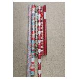 Sealed Rolls of Gift Wrap