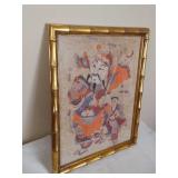 Asian Inspired Framed Art 20x16