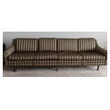 MCM  Custom Striped Sofa 28x8ftx29