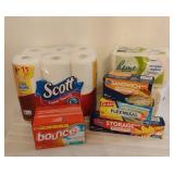 Unused Paper Products