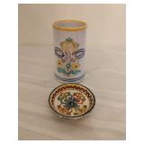 Pottery Mug and Trinket Dish