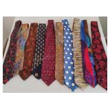 10 Men's Silk/Assorted Ties