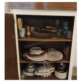Dining Room Lower Cabinet Contents