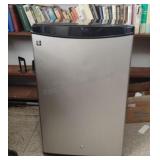 Small GE Refrigerator running/cold 34x21x21