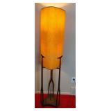 MCM Pull Chain Floor Lamp 61in