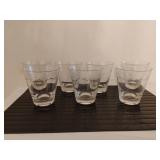 Triffin Franciscan Mona Lowball Glasses Set of 7