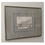 Framed Grand Hotel Mackinaw Island Signed Print