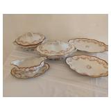 Vintage M and Z Dinnerware Serving Places