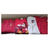 Mickey Mouse Clothing Size M &OSFM - 2 pair pants,