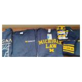 Michigan Law Shirt w/tags, Vintage Knee High Socks