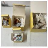 Collectible figurines.