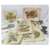 Lots of iron on tee shirt transfers