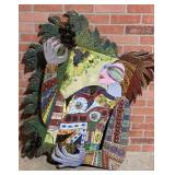 One of a Kind Mixed Media Art 36x46 Aprox