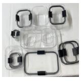 Rubbermaid Air tight microwave safe containers.