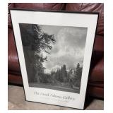 Ansel Adams Framed Poster Yosemite 24x36