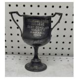 Vintage silver plated trophy