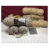 Lot of Yarn & needles