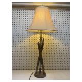 Unique table lamp 32 inches tall
