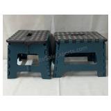 2 x 8.5 inch folding step stools