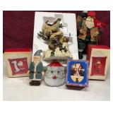 Group of Christmas decorations