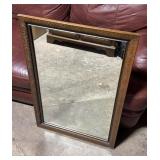 Wood Framed Mirror 23.5x35.5