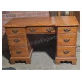 20x48x30" Desk w/ 7 Drawers