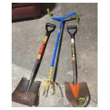 Group of garden Tools