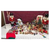 Group of vintage Christmas or ornaments & more