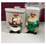 Dept 56 Harley Santa & Golf Santa