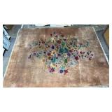 Large Area Rug As is 103x134