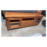 16.5x72x28inches tall entertainment center