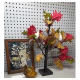 Nesting Turkey Table Tree & Mirror