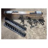 Wood working clamps & tool rack