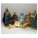 Vintage Made in Japan Nativity Set