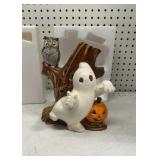 Ceramic Luminary Halloween Ghost