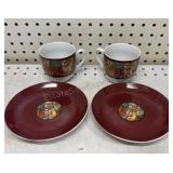 Tuscany TreeHouse Cup & Saucers