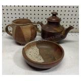 Art Pottery & Stoneware Tea Pot