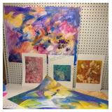 Raw Paintings Unsigned From Pat Truzzi estate