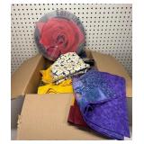 Assorted Table Linens, Placemats & Napkins