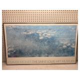 Monet Waterlilies Print 22.5x38