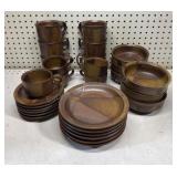 Stoneware Dish and Mug Set