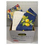 Box of Table Linens