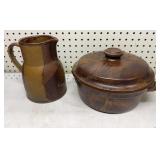 Roan Mountain Stoneware Pitcher & Covered Tureen