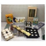 Large Assorted Candle Lot