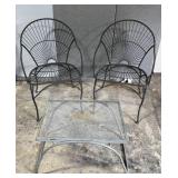 Metal Patio Table & Chairs