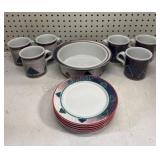 Dansk Winterfest Dinnerware Lot